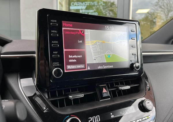 Toyota Corolla cena 99999 przebieg: 76500, rok produkcji 2021 z Wasilków małe 326